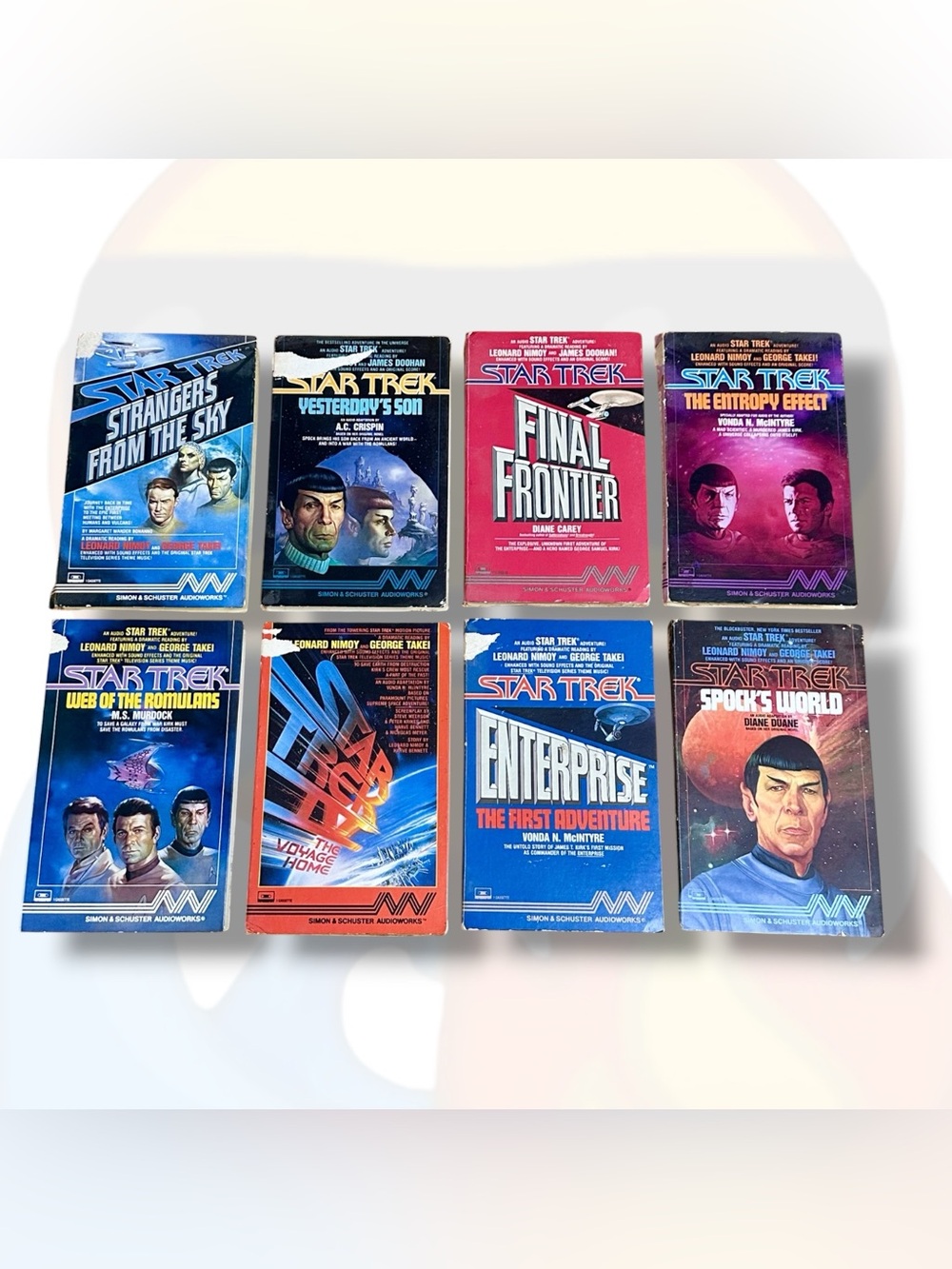 Star Trek Audiobook Cassette Bundle